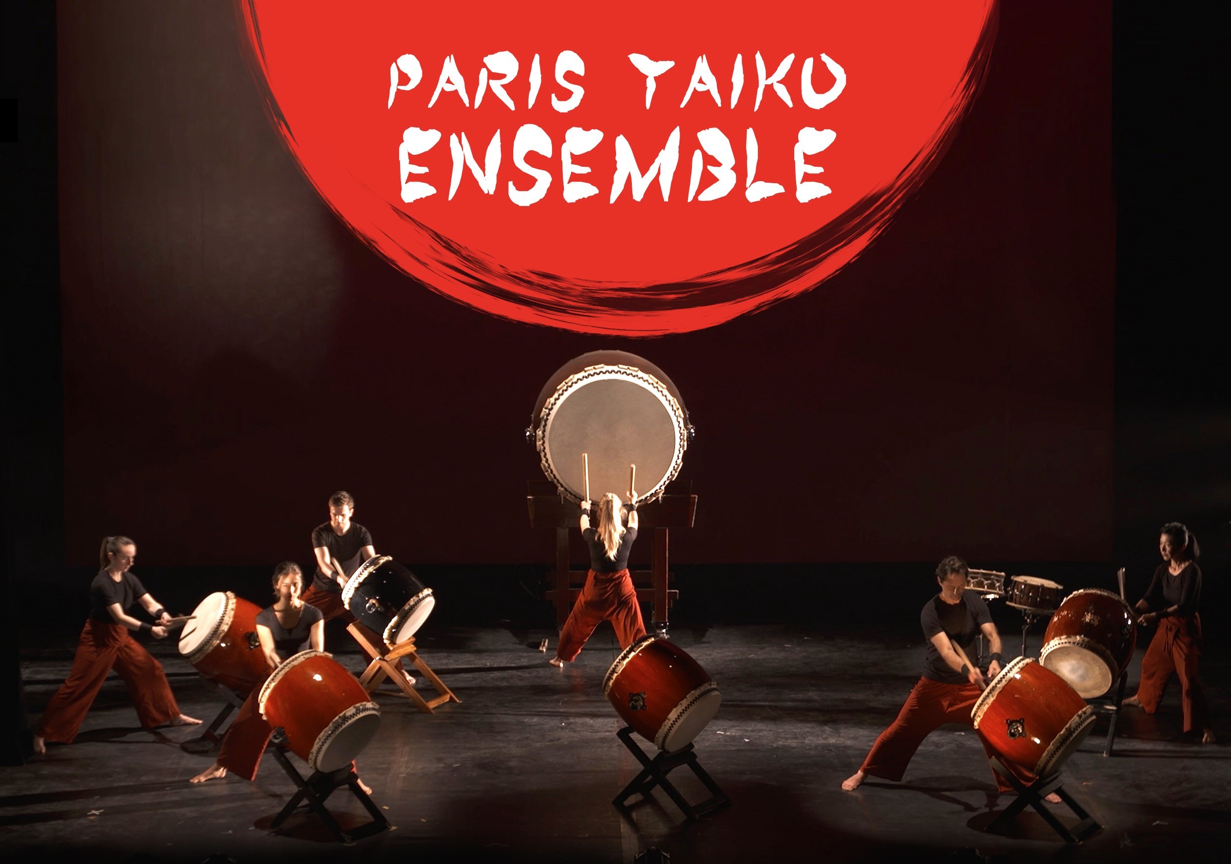 Affiche Concert Paris Taiko Ensemble 1