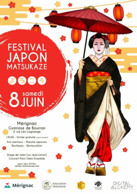 Festival Japon Matsukaze à Mérignac le samedi 8 juin 2024
