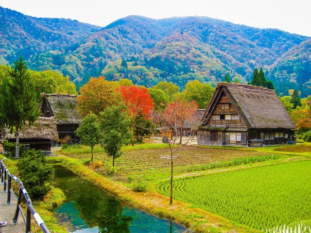 Shirakawa-go Japon Shirakawa-go Japon