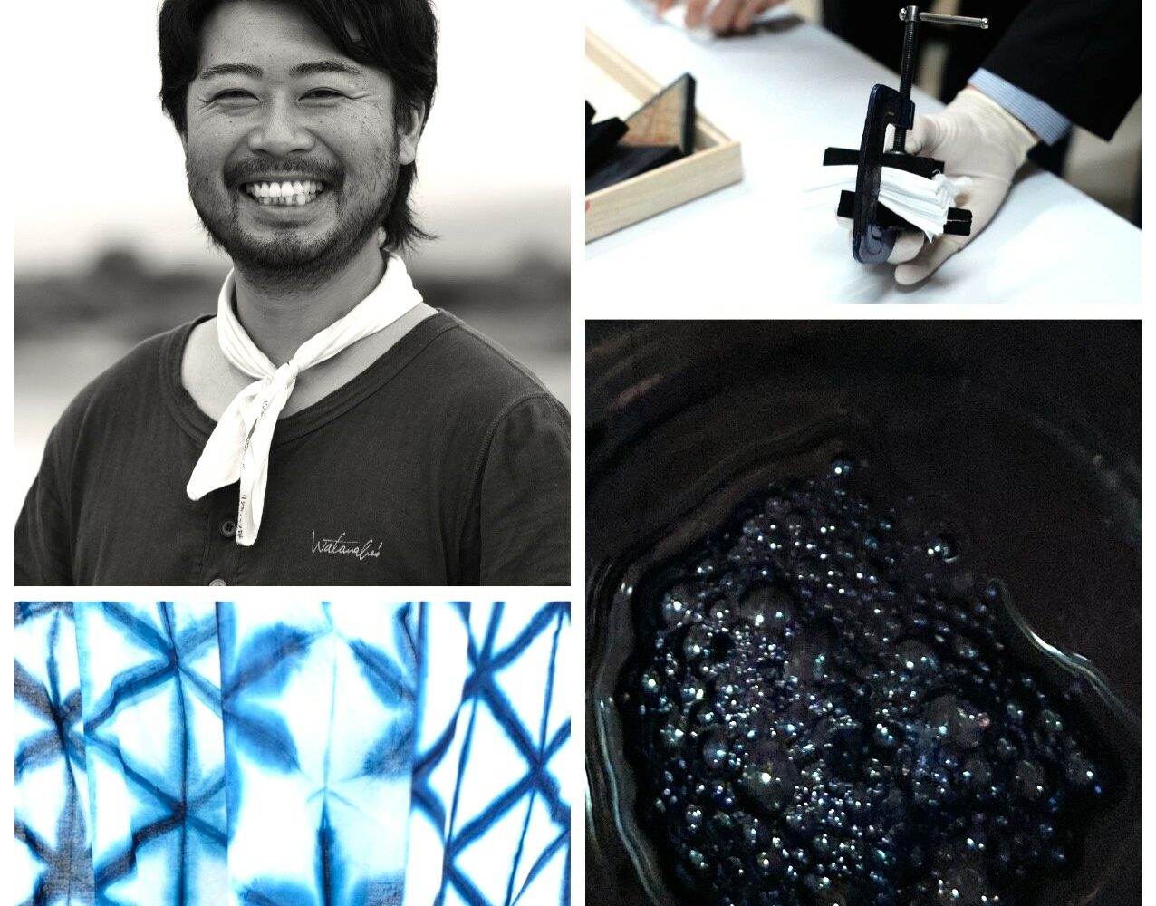 Ateliers_Kenta Shibori teinture japonaise Ateliers_Kenta Shibori teinture japonaise