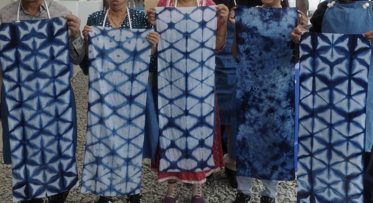 Shibori teinture japonaise Shibori teinture japonaise