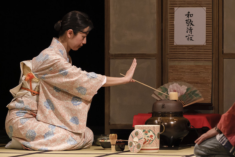 Cérémonie du thé à Bordeaux Keiko Onishi Association Matsukaze Bordeaux