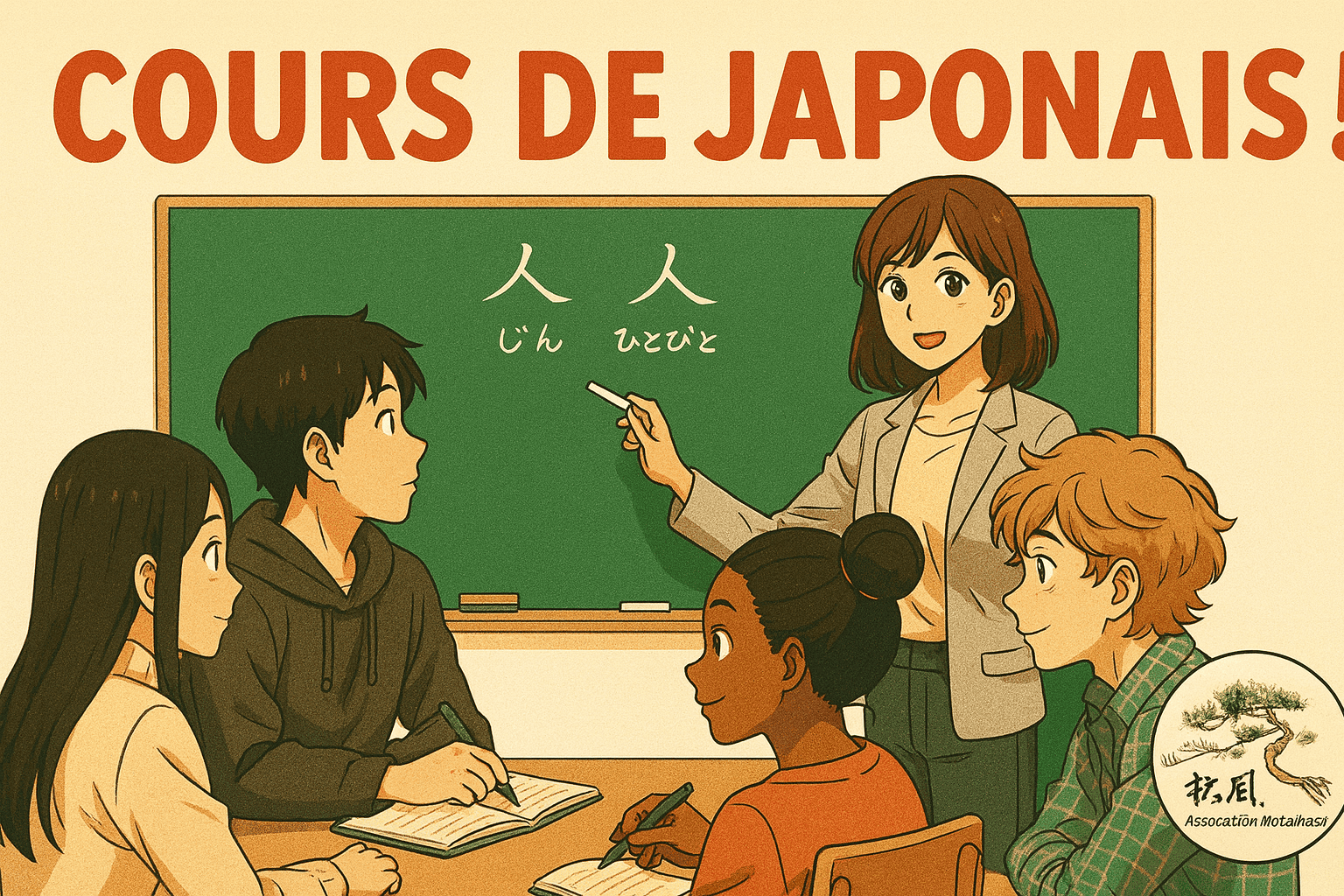 Cours de japonais pour tous Bordeaux