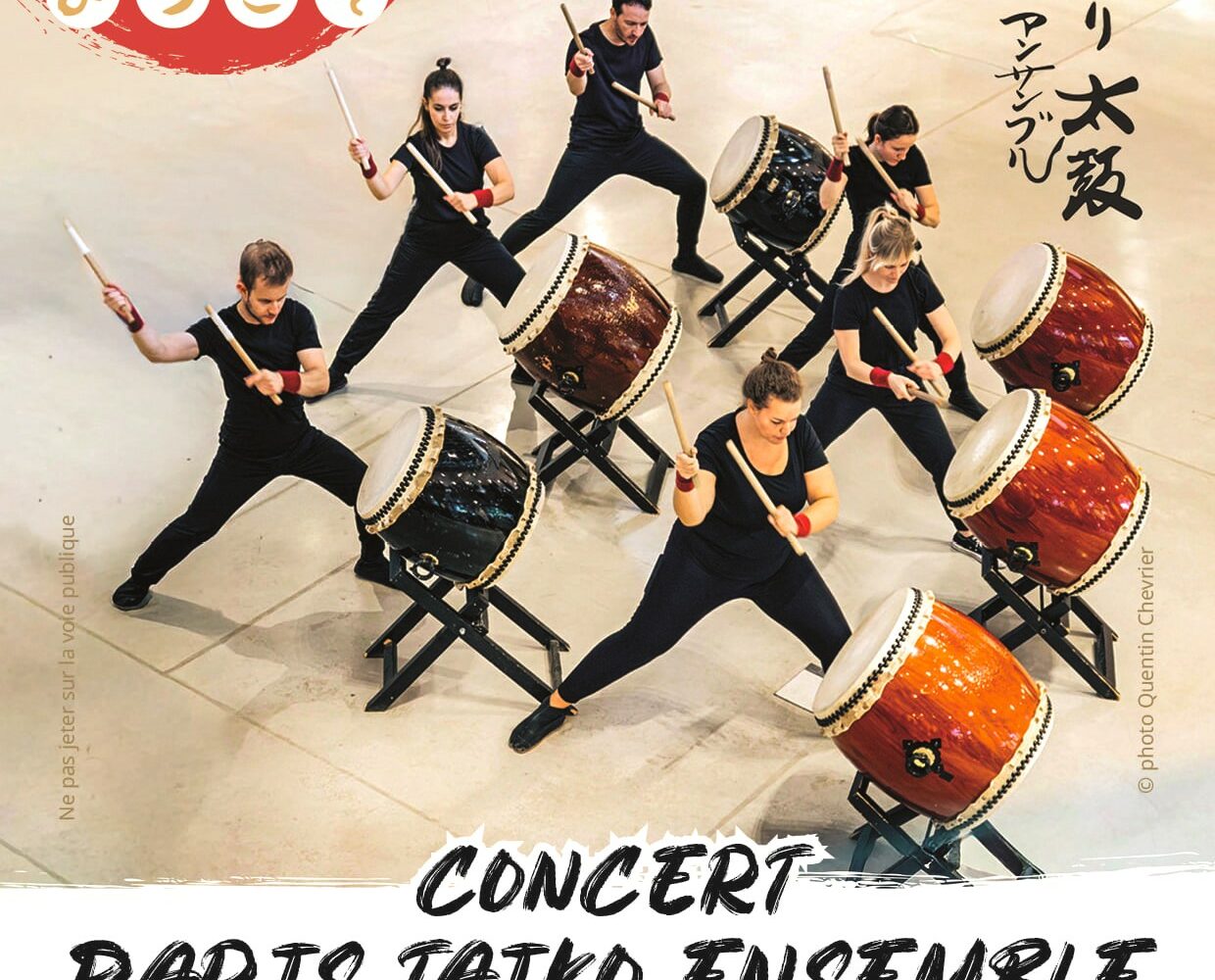Concert Paris Taiko Ensemble 2026 Festival Japon Matsukazé 2026